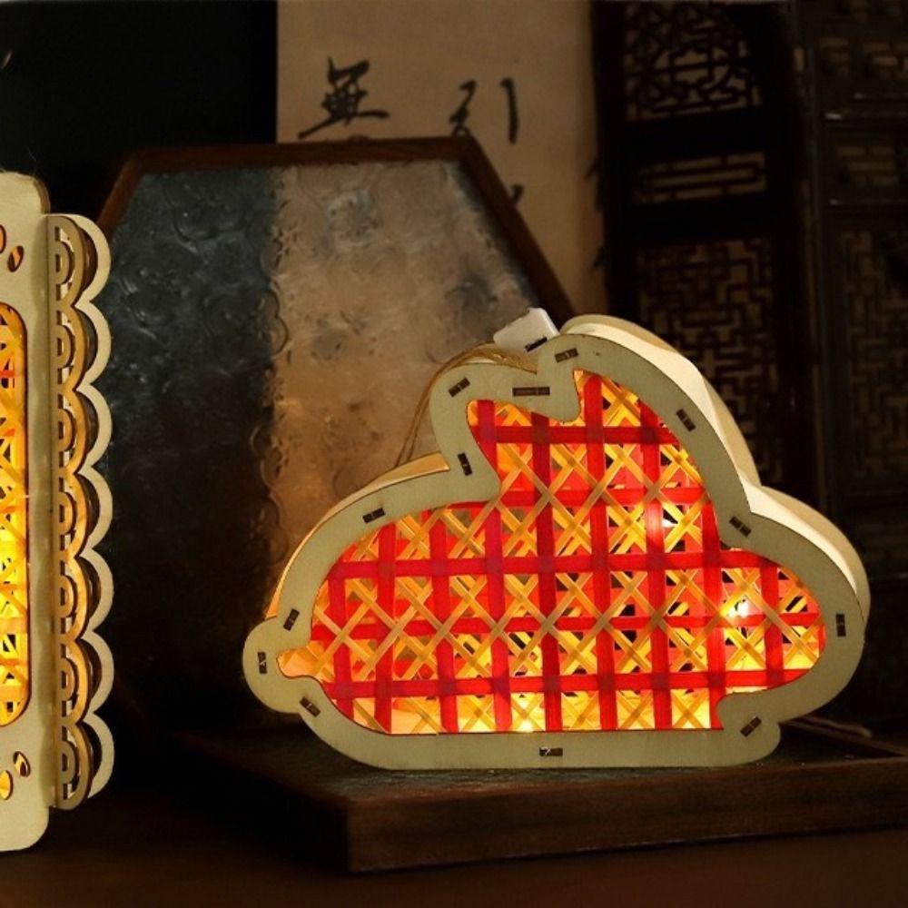 DIY Material Kit Mid-Autumn Festival Lantern Chinese Style Handmade Lantern Traditional Decoration
