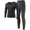 Men's Seamless Anti-static Lightweight Base Layer Set for Autumn & Winter