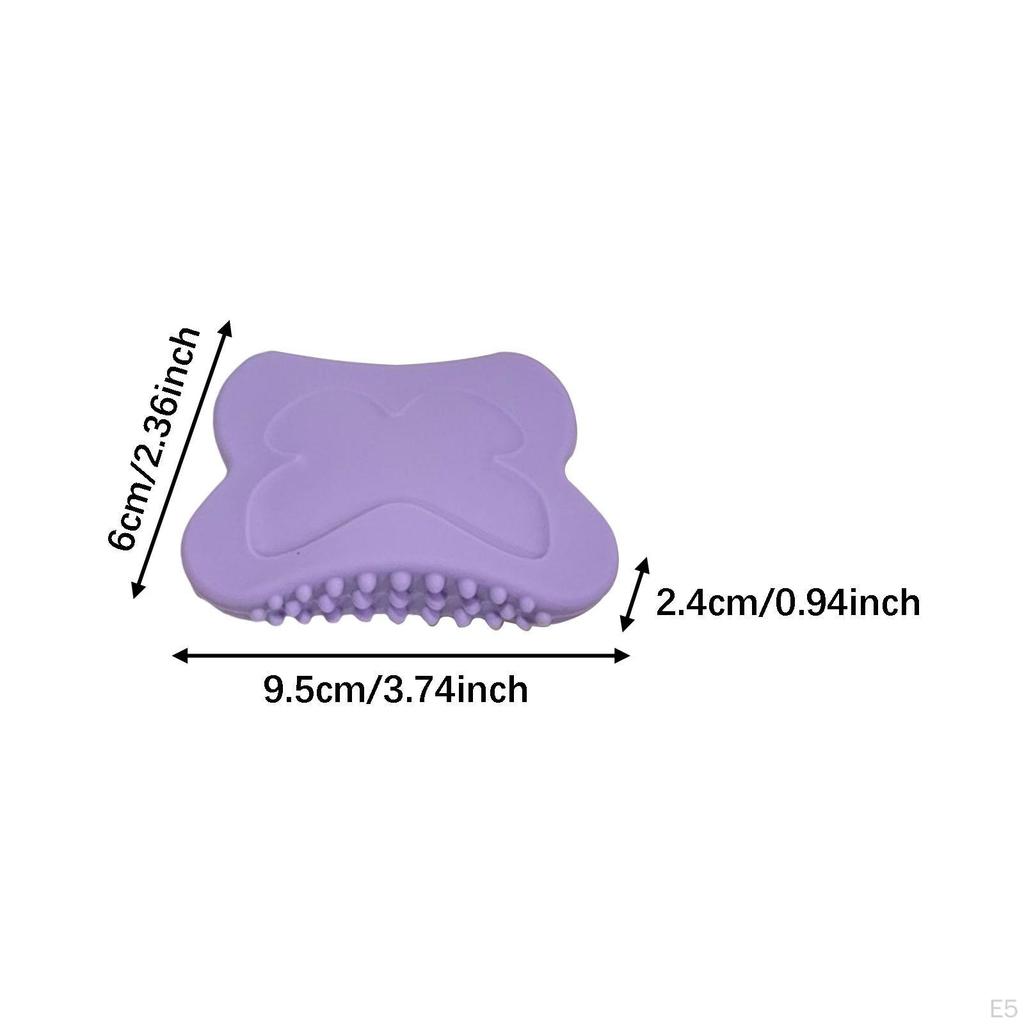 Gua Sha Facial Tool Brush AntiSlip Portable Versatile Comb Lightweight Manual Massage Silicone