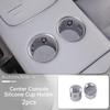 For Nissan N7 Primera Car Center Console Cup Mat Silicone Cup Holder Waterproof Shockproof Interior Modification Accessories