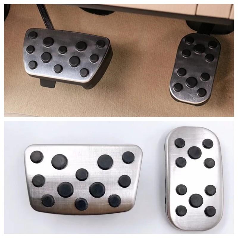 For Toyota Land Cruiser Prado FJ 150 2014 2015 - Car Foot Accelerator Pedal Cover Gas Fuel Brake Non-Slips Pad Accessories