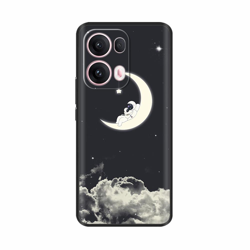 Silicone Case For OPPO Reno 13 Pro Cover CPH2697 PKK110 Cute Cartoon Painted Shockproof Fundas For OPPO Reno 13 5G Reno13 Covers