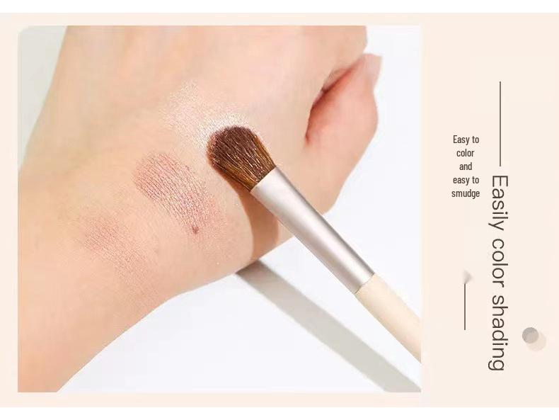Morandi 12-teiliges Make-up-Pinselset mit weichen Tierhaaren zum Konturieren, für Lidschatten, losen Puder, Rouge und Concealer.