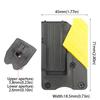 ABS Resin Quick Release Buckle Universal Design Hammer Wrench Tool Belt Organiser High Quality Electric Drill Power Tool Holder