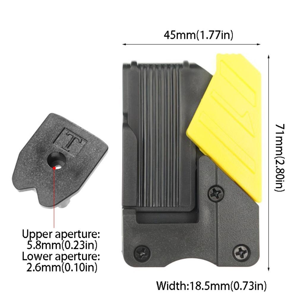 

High Quality Quick Release Buckle Universal Design Tape Measure Hanger Tool Organization Style B