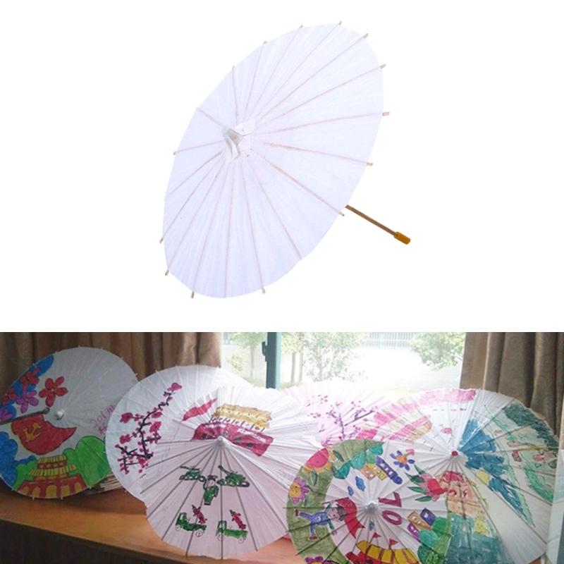 Unfinished Paper Umbrella Kids Craft For Painting Projects Environmentally Safe 4 Sizes Classroom Activity Use