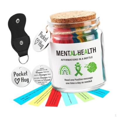 Affirmation Container with 90 Messages Designed for Daily Motivation