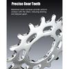 Piñones de Cassette Monovelocidad para Bicicletas, 16T 18T Kits de Conversión Monovelocidad para Bicicletas de Montaña con Espaciador y Anillos de Bloqueo