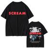 Summer Fashion Trendy Tee 2026 Classic 90s Horror Movie Scream T-shirt Billy Loomis We All Go A Little Mad Billy T Shirts Men Women Vintage T-shirts