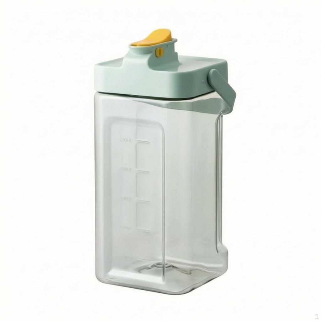 Drink Dispenser with Spigot WideOpening Fridge Water Jug Spout Transparent Juice