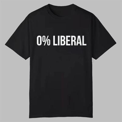 0% Liberal Null Prozent Liberal T-Shirt