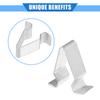 VekAuto Trunk Tail Panel Windshield Pillar Trim Clip Fender Fastener Rivet Retainer Fits VW Golf 2015-2021 Silver Tone Metal 10pcs