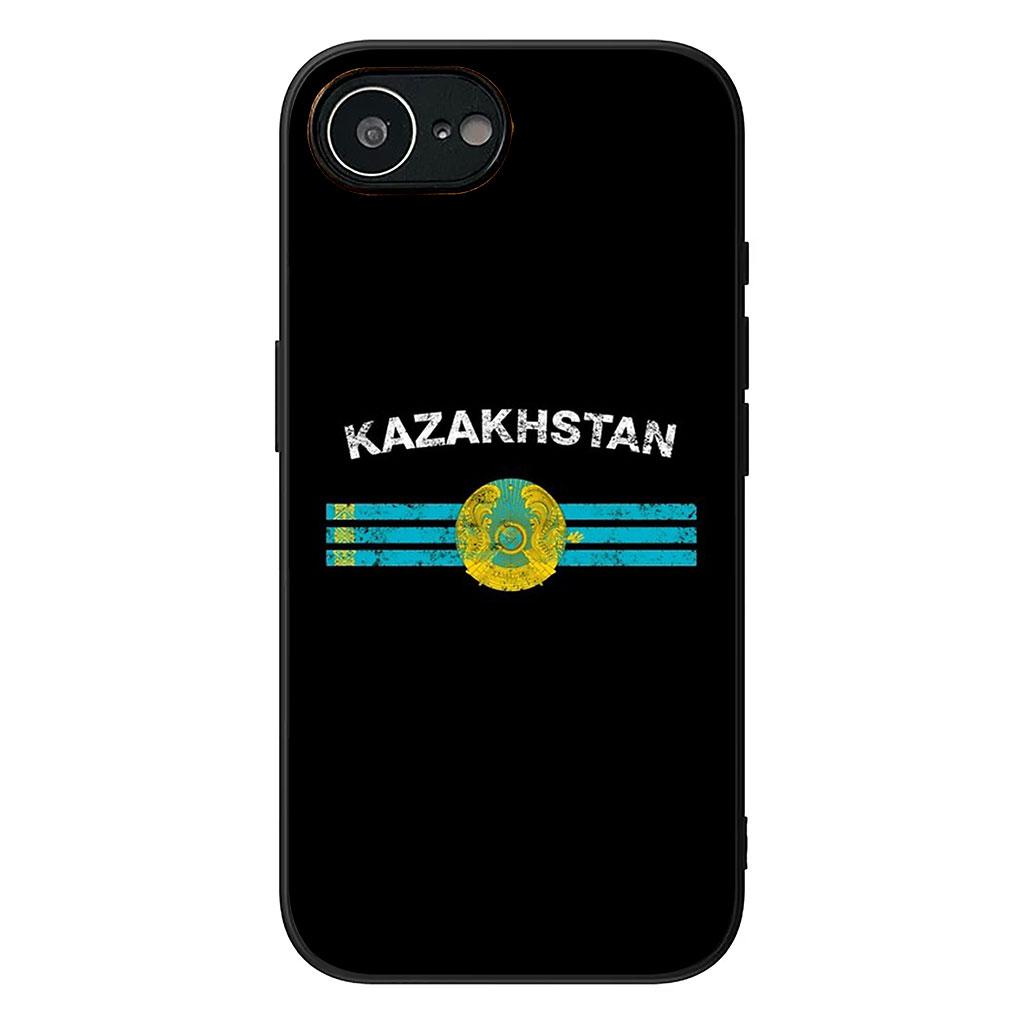 

Cover for Samsung Galaxy A36 A17 A26 A07 A35 A54 A53 A13 A33 A34 S8 S9 S20 S21 FE S10 Plus Phone Case Kazakhstan Flag Blue Sun Galaxy S21