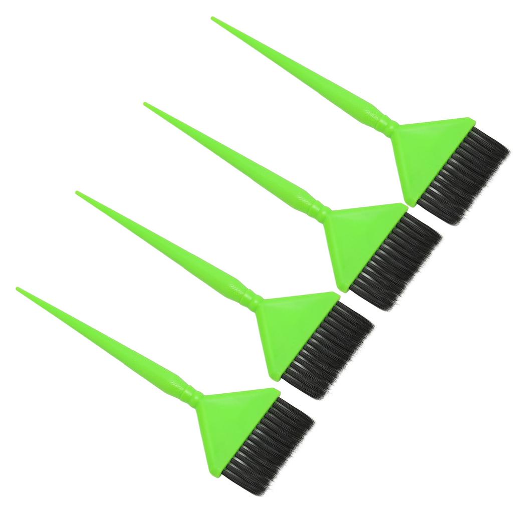 4pcs Hair Dye Brush Set Professional Home Salon Portable Pointed Tail Hair Coloring Brush Applicator