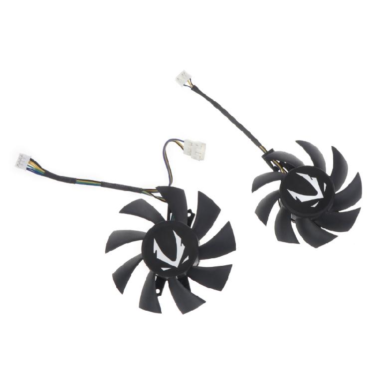 

1/2Pcs 12V CF8015H12S Graphics Card Cooling VGA Fan for ZOTAC GAMING GTX 1660 1