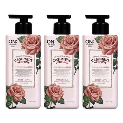 Lozione Corpo Profumata Cashmere Sweet Love, 400ml, 3 unità