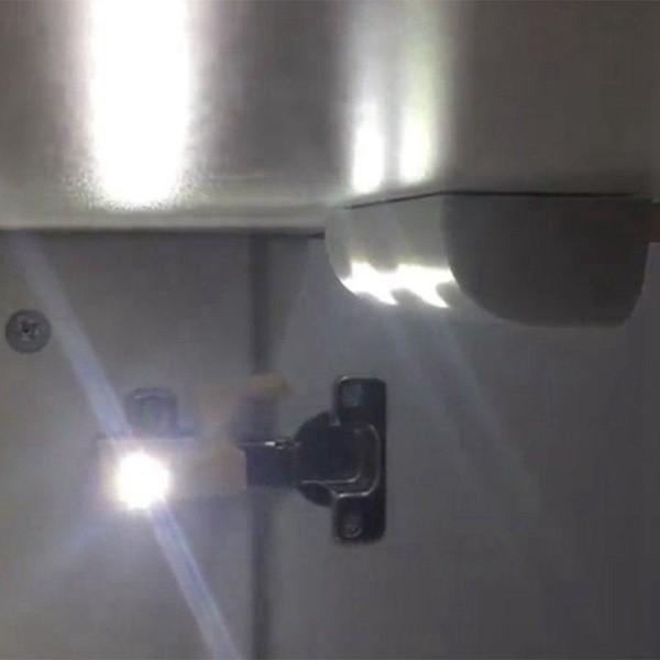 Sensor Led Light Night Lamp Inner Hinge Cabinet Wardrobe Drawer Powered Battery