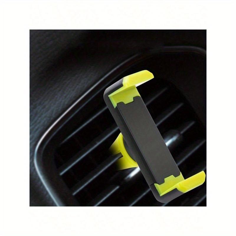 

5 вариантов цвета! Крепление-клипса в воздуховод автомобиля, Многофункциональный держатель для телефона, Регулируемый автомобильный держатель для телефона, совместимый с iPhone, телефоном Android Fluorescent Yellow разноцветный