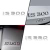 1Pcs Chrome Metal Black Silver IS200 IS300 IS250 IS350 ALTEZZA Logo Auto Body Rear Trunk Emblem Badge Sticker For Lexus