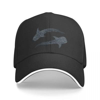 Whale Shark Swirl Baseball Cap Gentleman Hat Hip Hop Anime Hat Baseball For Men Women's