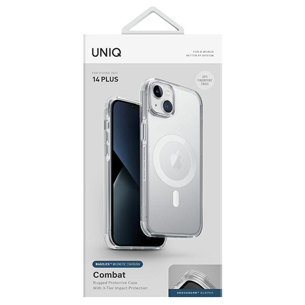 Etui do iPhone 14 Plus UNIQ Magclick Charging Przeźroczyste