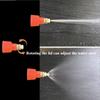 2pcs Spray Nozzles Featuring Adjustable Spray Leak-Proof Rubber Gaskets For Flower Watering Gardening Lawn Care Hose Nozzles