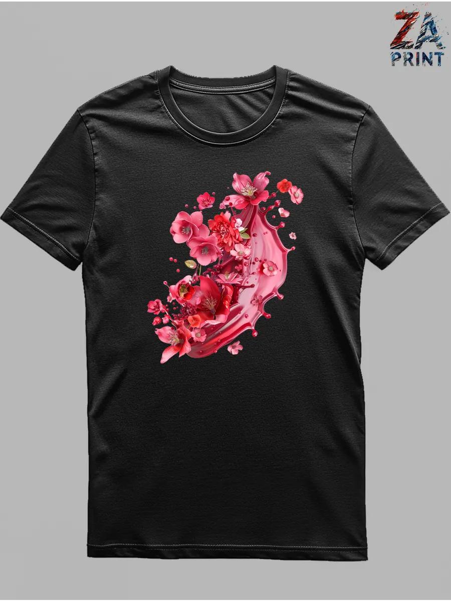 Beautiful flowers T-shirt 4XL