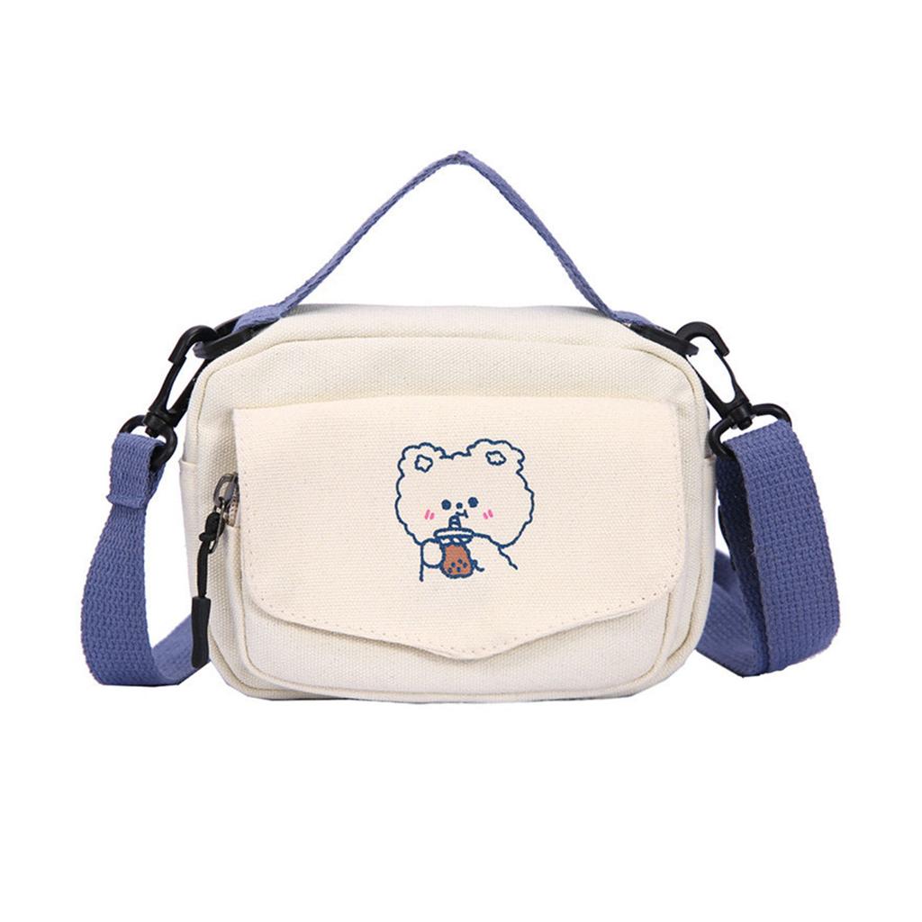 Japanese Harajuku Ita Bag for Women Canvas Itabag High School Girls Uniform JK Crossbody Shoulder Bag