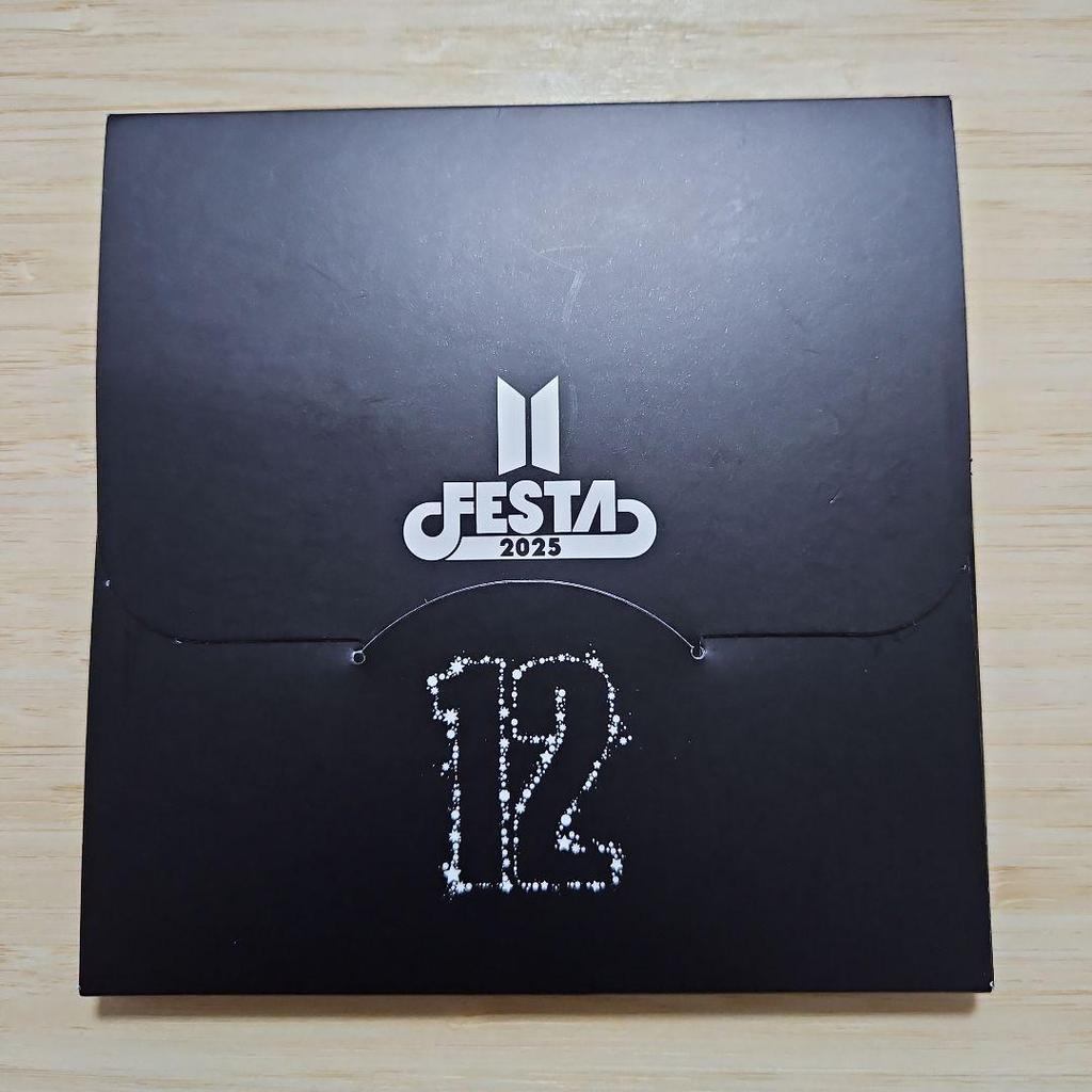[USED] BTS FESTA 2025 ARMYZONE Bandana Bangtan Limited Edition with Box