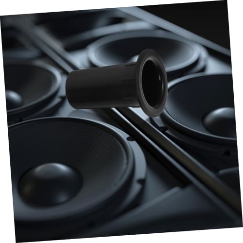 QUMIIRITY Replacement Subwoofer Port Tubes, 12 Pieces Plastic Bass Reflex Tubes, Speaker Accessories, Wear-Resistant and Drop-Resistant for Speaker Ai