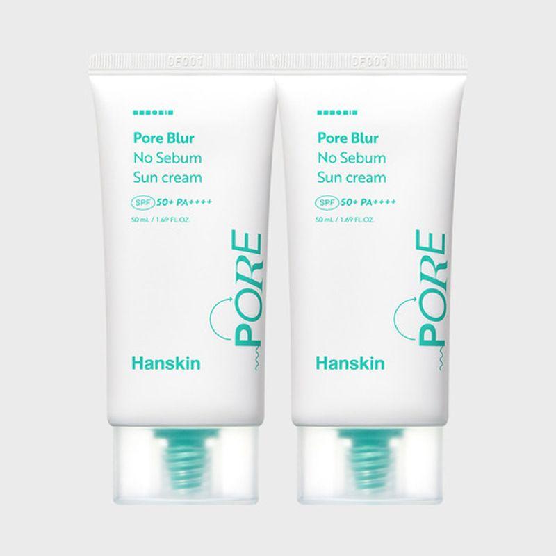 HANSKIN Pore Blur No-Sebum Sunscreen 50ml x 2 2_B0011255