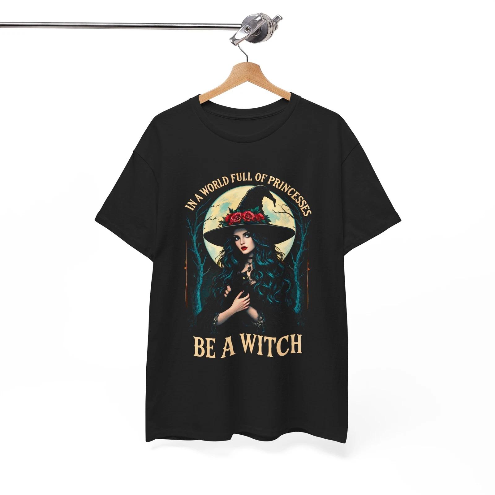 

Witch Aesthetic T-Shirt | Perfect for Witches | Be a Witch Halloween Shirt 4XL