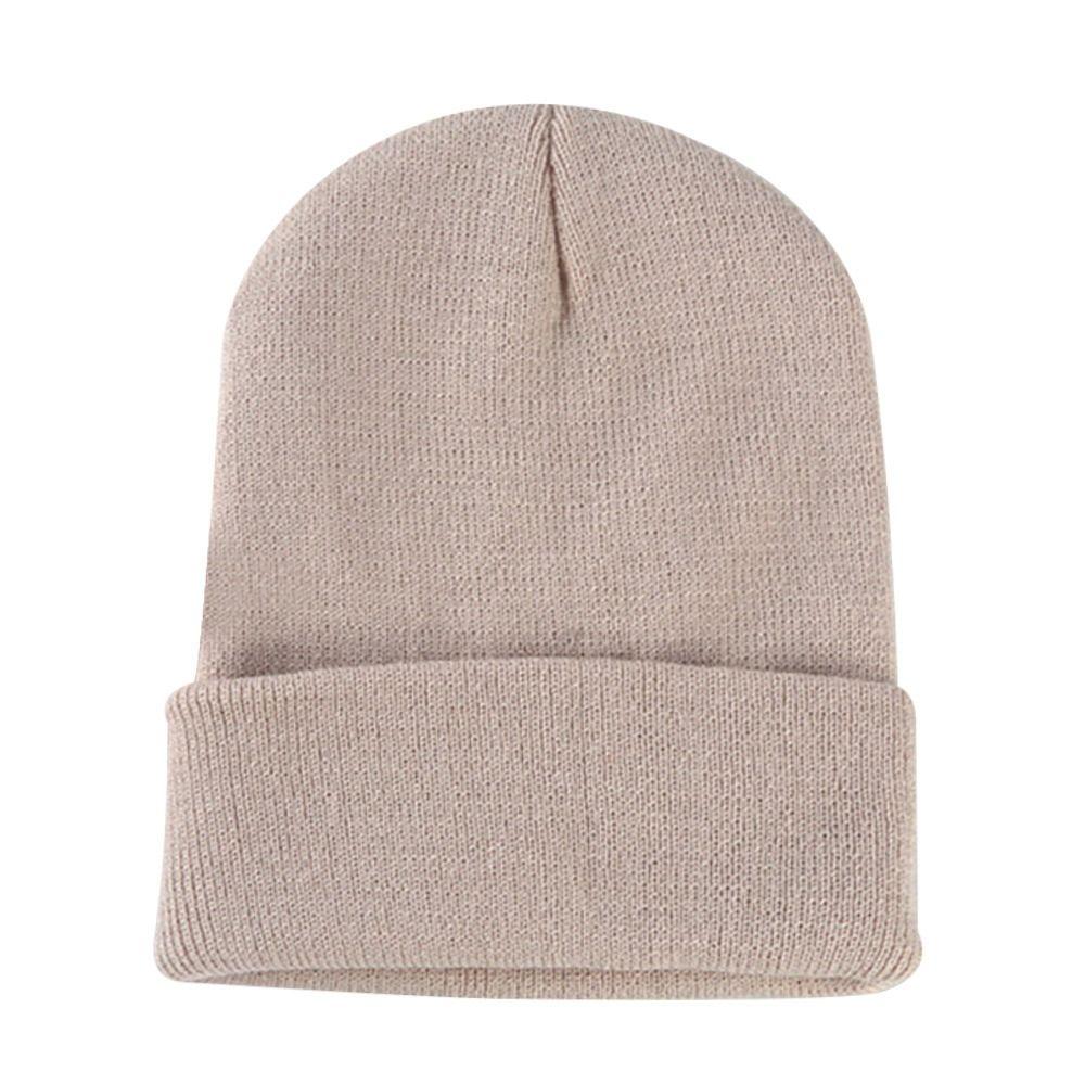 Ear Protection Winter Hats Thickened Bonnet Cap Casual Knitted Hat  for Men Women