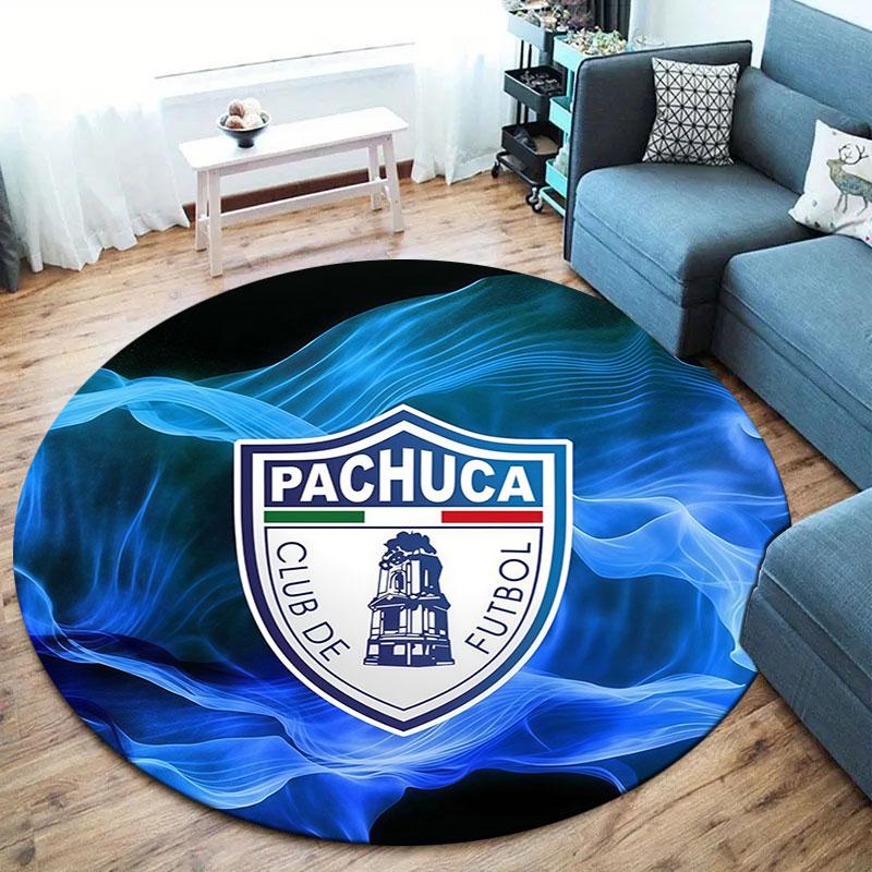 C.F. Pachuca Round Area Rug,Carpet Rug for Living Room Bedroom Sofa Playroom Decor,Non-slip Floor Mat