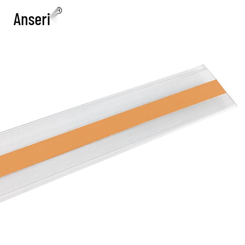 Ansell Transparent Adhesive Shelf Label Strips