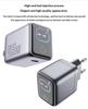 45W GaN Charger with AI Smart Display Quick Adapter Type-C Port Fast Charging for Laptops Phones and Tablets