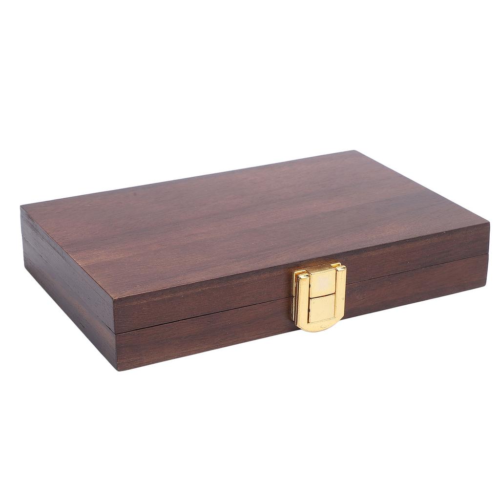Watercolor Tray Palette 36 Wells Walnut Wood Watercolor Mixing Tray with Lid for Travel