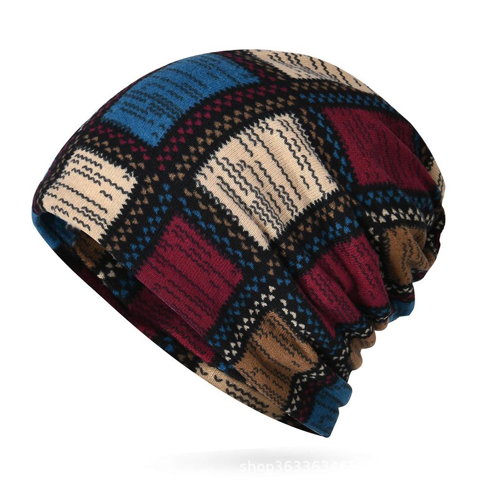 Kaschmir Slouchy Beanie mit Ohrenschutz – Warme, winddichte Mütze für Herbst/Winter, nach der Geburt oder zur Verwendung während der Chemotherapie.