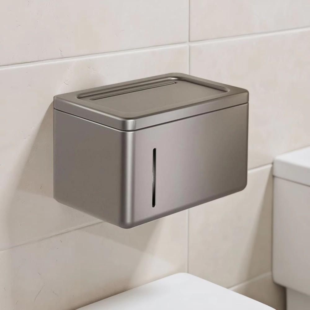 Rustproof Toilet Paper Holder Removable Paper Storage Holder  Toilet Paper Storage