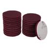 Uxcell 20pcs Scrubber Scouring Pads 400 Grit Drill Power Brush Hoop and Loop Surface Conditioning Discs Drill Scuffing Discs Scrub Pads for Home