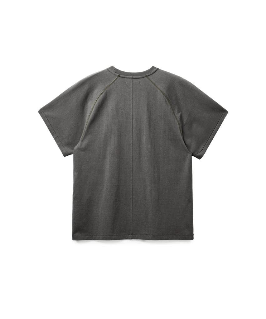 Haechinglum Crop Tee 1/2 Charcoal
