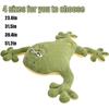 Großer Grüner Frosch Kuscheltier Plüschtier 23,6 Zoll Umarmungskissen Geschenk für Jungen Mädchen, ideal für den täglichen Gebrauch