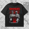Sünder Film T-Shirt Dunkler Krimi-Thriller Kultfilm Grafik T-Shirt