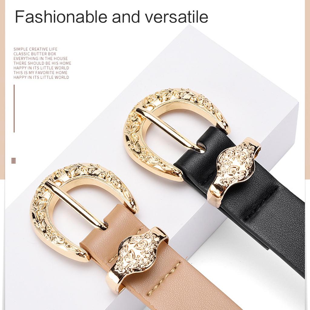 Skinny Belt Jean Waistband 2000s Y2K Style Vintage Buckle Waistband for Hip Hop Bands Player Country Girls