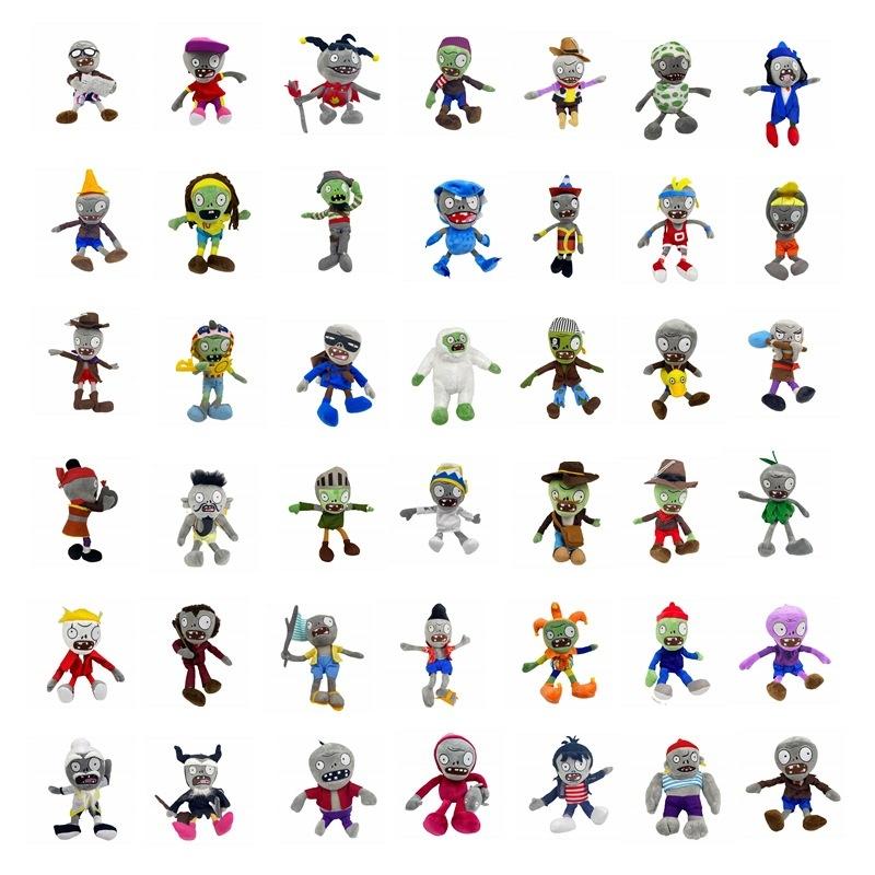 PVZ Classic Plants vs. Zombies Dolls Plush Toys Sofa Ornaments Dolls Hot Selling Kids Creative Cartoon Zombie Kids Toys