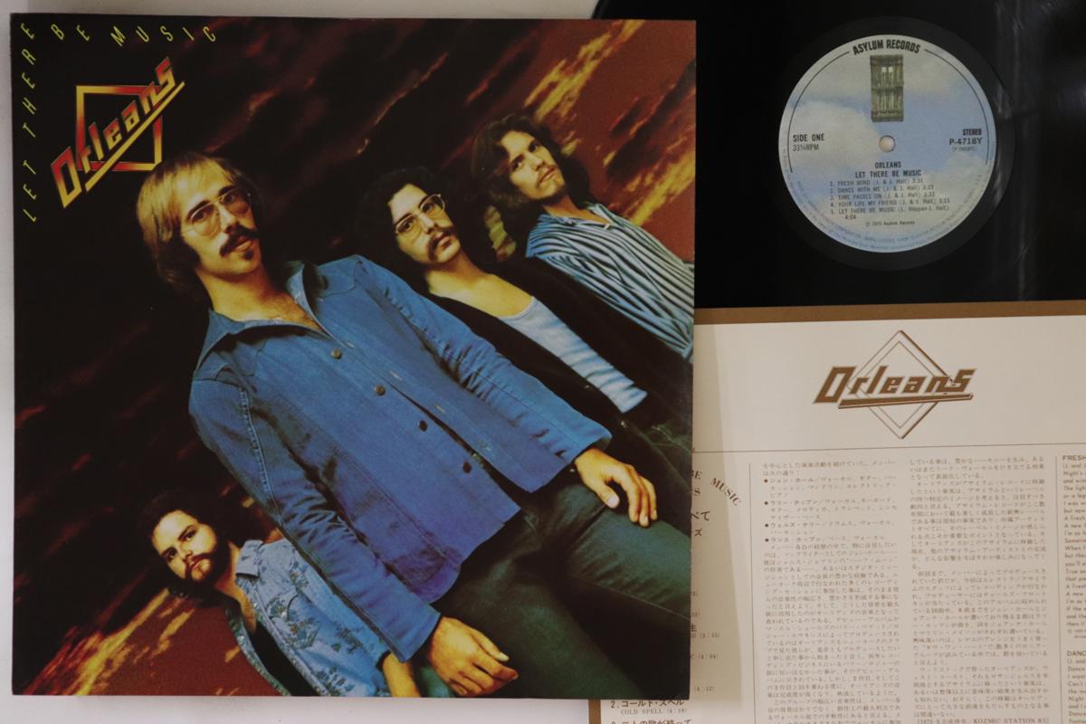 

LP Пластинка ORLEANS - Let There Be Music P4718Y ASYLUM 1975 Япония Рок
