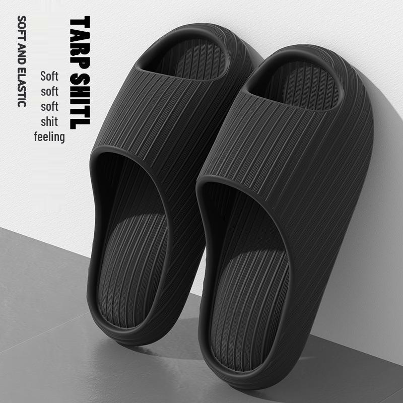 Unisex EVA Bath Slippers: Anti-Slip, Wear-Resistant, Thick-Soled for Indoor Summer Use
