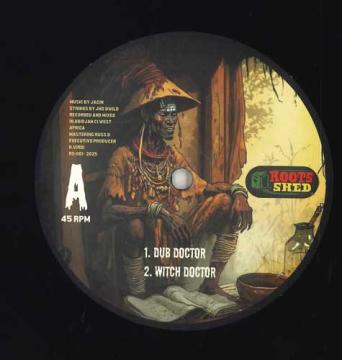 

12inch Record JACIN - Intro; Dub Doctor; Wicth Doctor / M RS001 Roots Shed UK 2025 UK Reggae, Ska & Dub