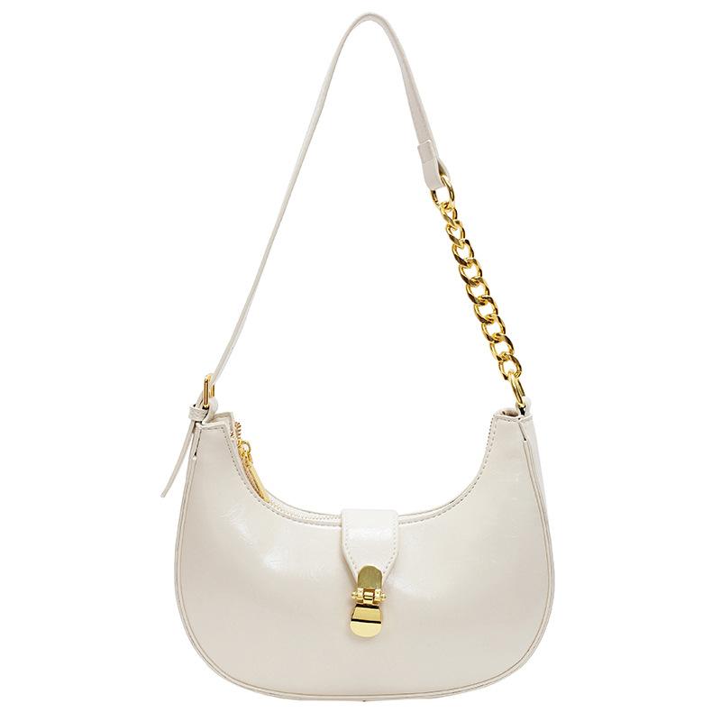 Wholesale Niche Simple Temperament Underarm Dumpling Bag Versatile High Sense Fashion Commuter Style Messenger Bag Women