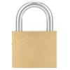 Household Outdoor Padlock with 3 Keys MediumThick Brass Iron Padlock for Door Cabinet(40mm )